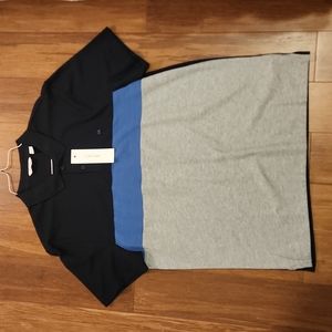 Calvin Klein - (L) Polo Navy/Blue/Grey